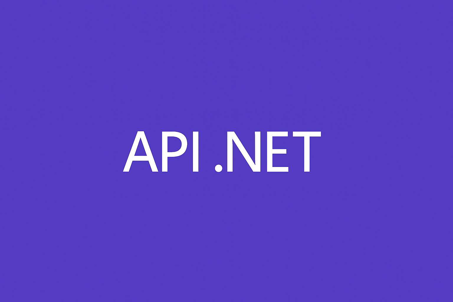 Api .net